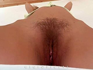 Girls in dressing room showing hairy and shaved pussies with ass licking and muff diving in amateur anal fun