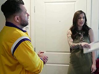 feeling so horny as annoying neighbor rides me cowgirl style while her husband is out