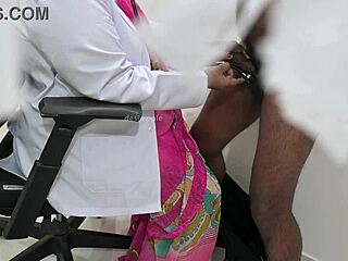 Whoa, check out this Telugu doctor checking the patient's dick in the clinic for some fun