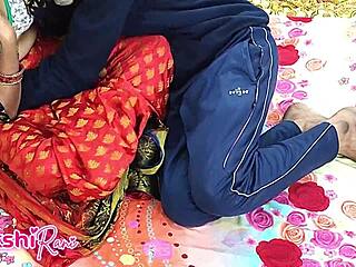 Indian desi hot bhabi sakshi gets tight pussy fucked in saree with dirty talk