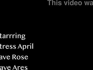 mistress april dominates ebony slave rose with fisting and bondage in part 4