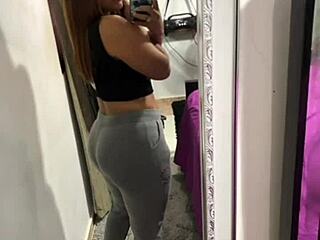 novinha with a big tasty ass gets wild.