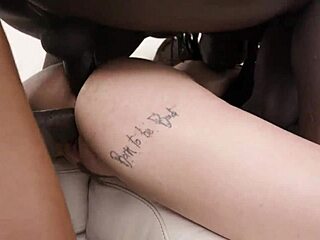 Flexible Bubble Butt Slut Manea Valentin First Time Gonzo with 3on1 Double Penetration and Facial