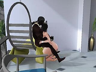 Big Black Cock Delivers Intense Anal Hardcore Ride With Creampie Finish