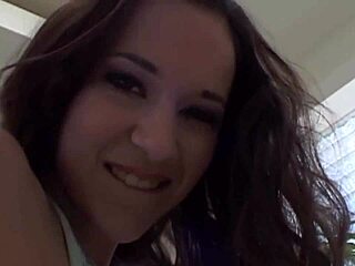 Isn't this brunette's innocent look deceptive when she's such a nasty anal slut craving hardcore action?