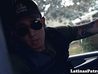 Oh Wow, Beautiful Immigrant Riding That Lucky Agents Cock Hard!