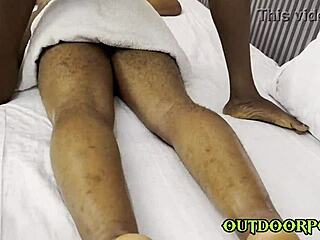 Hardcore sex with blowjob and doggystyle after massage for Vera Saint