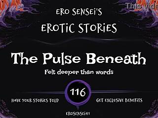 Man experiences intense pulses during erotic audio session for women in real pov orgasm.