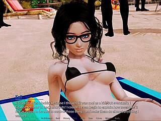 Harem Hotel episode 226 unfolds with game elements and hotel setting interactions