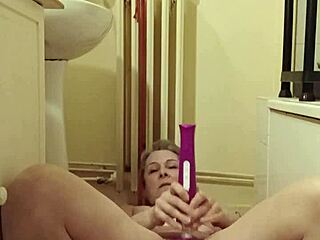 European Milf Slave Eats from Bowl with Buttplug and Humiliation in Homemade BDSM POV