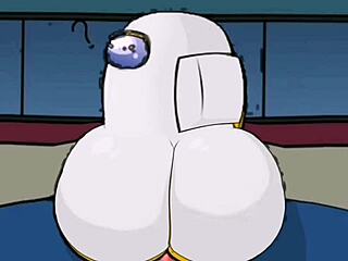 two busty female crew members get penetrated by the impostor in among us adventure