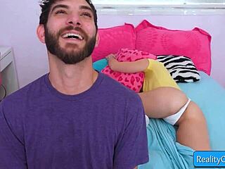 sexy teen blonde natalie knight fingers juicy pussy and sucks monster cock 😍