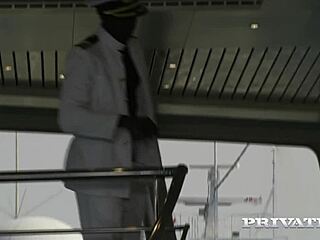 Rihanna gets to fuck a well hung black officer on the cruise ship