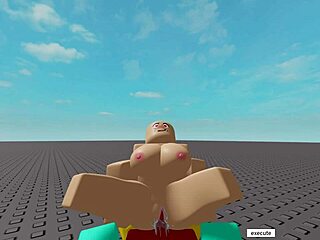 Intense Roblox Sex Minigame With Wild Fucking And Hardcore Action In Virtual World
