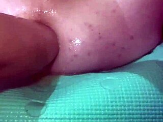 oh man third time today im stretching his asshole with fisting and its gaping wide