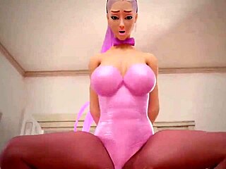 ariana grande dressed in a bunnysuit gets fucked