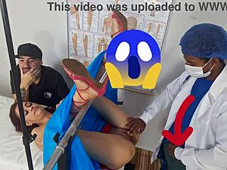 I Watch as Well-Endowed Doctor Fucks Cuckold's Wife from Behind in Kinky Outdoor Massage