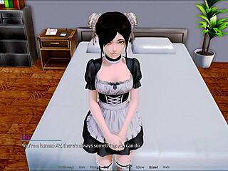 Harem Hotel episode 226 unfolds with game elements and hotel setting interactions