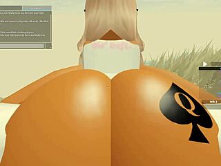 84 Roblox Porn with Big Tits Blonde Blowjob and Wet Sex in New Zealand.