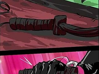 hey, check out this comic dub on the shadow self with dominatrix tf and femdom action