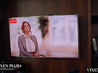 vixenplus follows maitland ward as she casually teaches her students a dark lesson with bent over doggystyle and face sitting