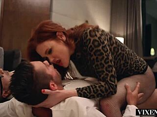 vixenplus follows maitland ward as she casually teaches her students a dark lesson with bent over doggystyle and face sitting