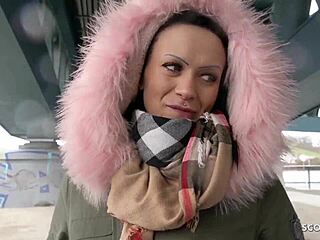 german scout - teen 18+ aus berlin direkt von strasse gefickt