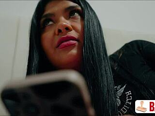 Colombian Ebony Latina TAKES Dorm Roommate's Cock Deep In Her Big Ass