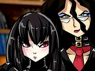 hey, check out this comic dub on the shadow self with dominatrix tf and femdom action