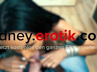 Mysterious Sidney Dark seduces user Max for hardcore fuck with fake tits and cumshot