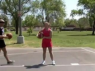 longtime friends and i share first lesbian sex with clit licking outdoors