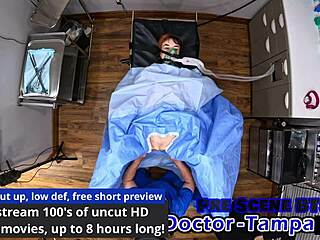 Dr Tampa takes control in this domination roleplay with petite Ditria Rose, spreading her natural tits and pierced nipples in Florida pov.