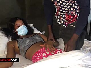 ebony teen patient gets hardcore sex from black doctor in hospital to check her wet pussy condition.