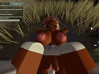 84 Roblox Porn with Big Tits Blonde Blowjob and Wet Sex in New Zealand.