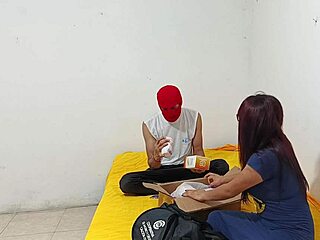 i brought my best friend a torso to masturbate my flaccid penis since she's such a slut