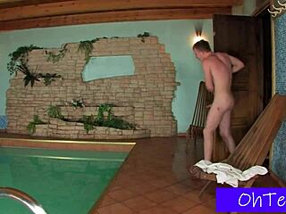 college friends throw a wild pool party with marushek gavrushek volo lileika and zdenka