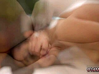 Old Man Gangbang with Vintage Young Teen First Time