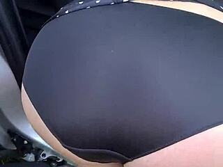 Damn, look at that fat ass milf taking a hard spanking session