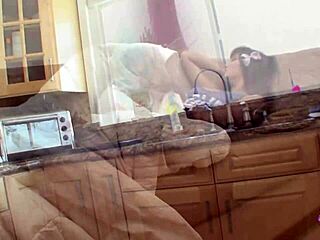 Experienced lady in HEELS visits her young lesbian FRIEND for big clit licking and tight pussy play