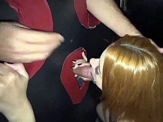 Amateur Latina Wife Sucks Three Guys At Gloryhole And Blows Uber Driver Outside