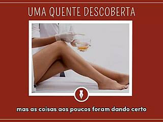 What subtle hints emerge from libertine tales during a depilation session