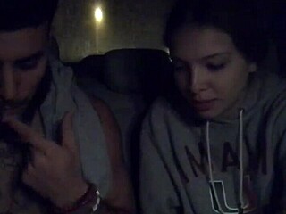 This teen babe with big tits gets her pussy fucked raw in rough style. Ends with a deep creampie after munching donuts.