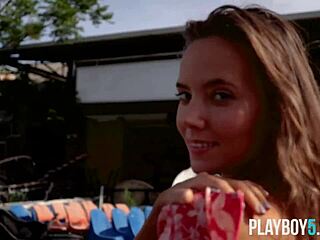 Petite Russian Milf Strips Naked Outdoor to Reveal Her Perfect All Natural Body and Petite Figure