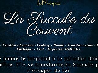 La succube du couvent unleashes wild desires in french audio porn with horny succubus action.