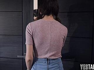 nerdy lesbian teen manipulates and fucks her milf stepsisters gf with fingering and licking