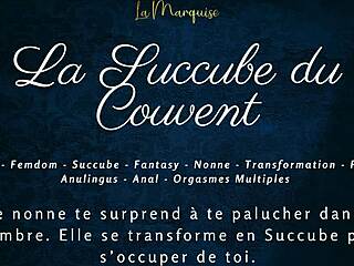 La succube du couvent unleashes wild desires in french audio porn with horny succubus action.