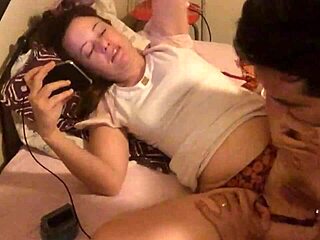 Sexy O2 T&A Xred 652 - Pounded European Milf Wearing Her White Cotton Dress And Floral Embroidered Panties