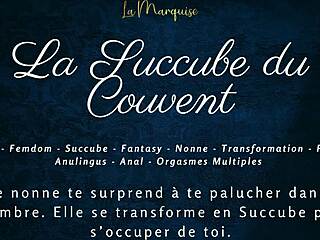 La succube du couvent unleashes wild desires in french audio porn with horny succubus action.