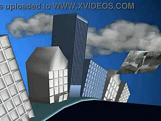 Sweet beautiful cute sexy girl Assol teases in erotic music video clip. She flashes panties and shaved pussy outdoors in skirt and lingerie solo.