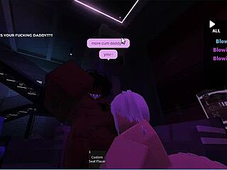 Alvina acts submissive as a slut before riding that monster black cock roughly with cum